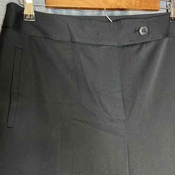 JONES NEW YORK SIZE 10 BLACK STRETCH DRESS PANTS NWT - Picture 3 of 9
